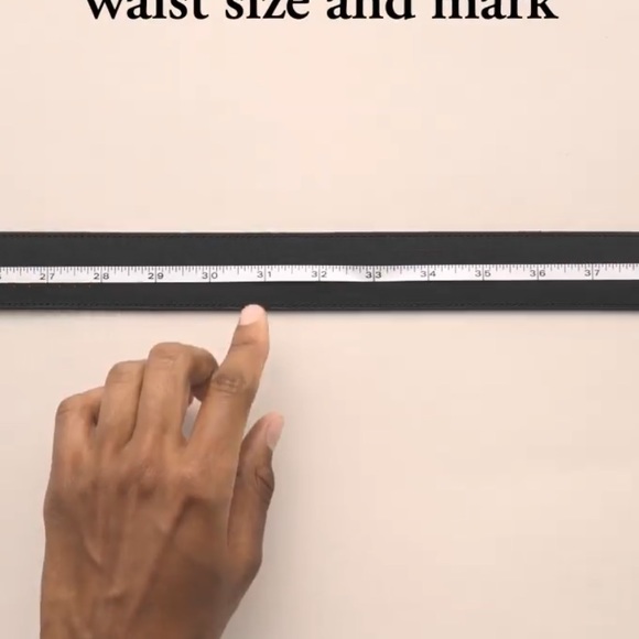 COACH Square Roller Buckle Cut To Size Reversible Belt, 38 Mm - Picture 7 of 12